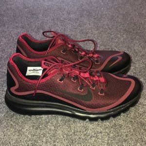 Nike Mens Air Max More Low Top Lace Up Running Sneaker